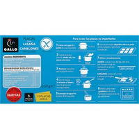 PLACA S/GLUTEN LASAÑA Y CANELONES